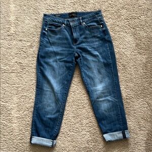 White House Black Market Blue Boyfriend Jeans